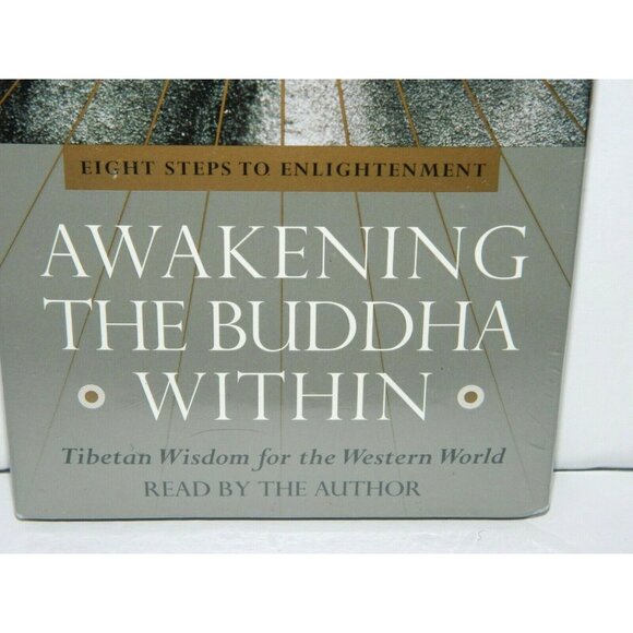Awakening the Buddha Within Lama Surya Das AudioBook 2 Cassette Tape - NEW - Picture 2 of 3